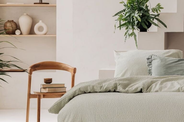 Seersucker beddengoed